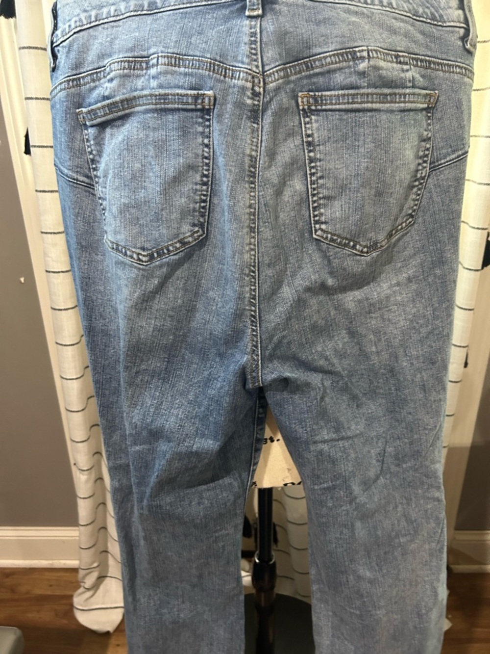 Torrid Light Wash Flare Jeans - Blue - Picture 7 of 8